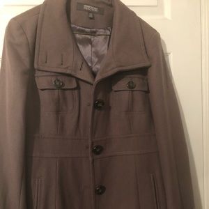 NWOT Kenneth Cole wool blend coat